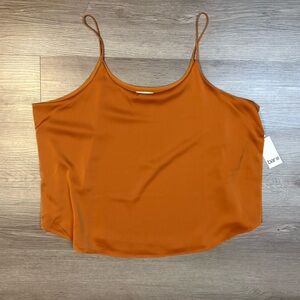 Bar III Orange Camisole Top